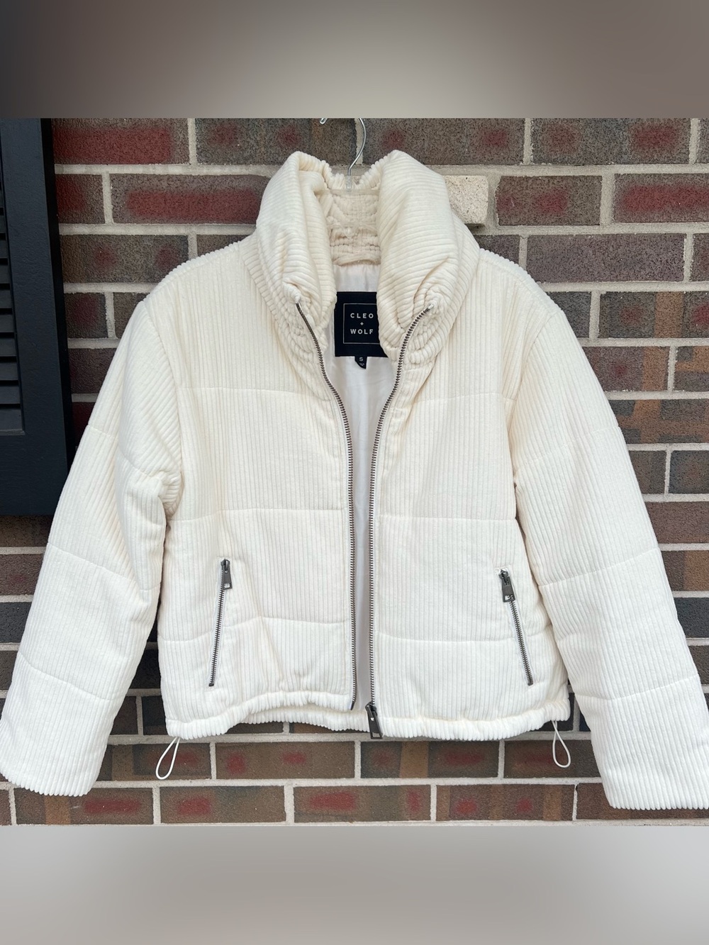 Quilted Corduroy Puffer Jacket